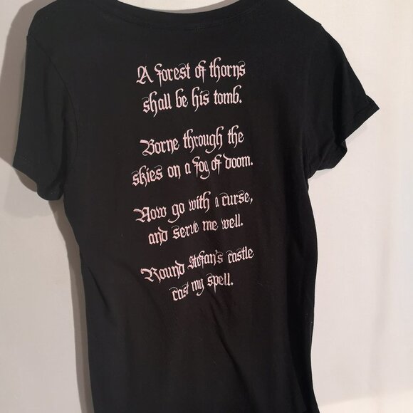 Disney Villains Wicked Youth's Size Large Short Sleeve Black T-shirt - Picture 2 of 5